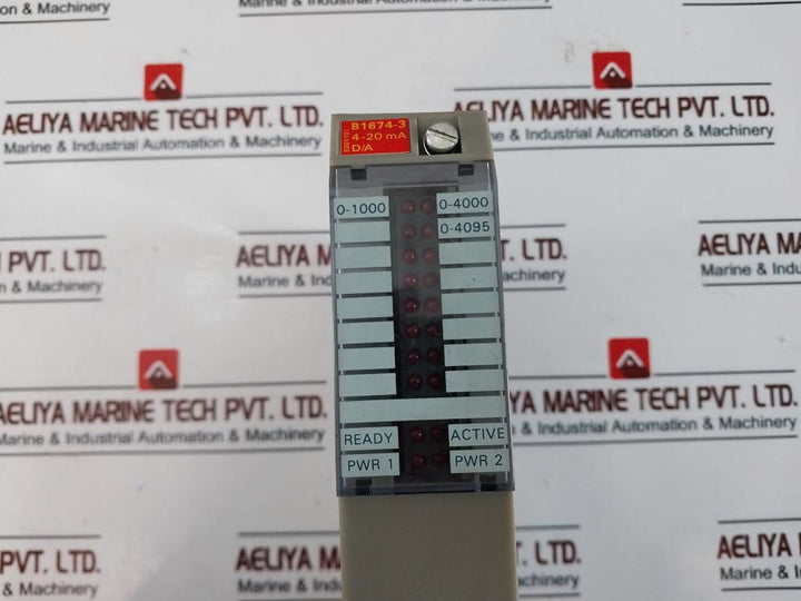 Larsen & Toubro B1674-3 Analog Output Card Ee 91012
