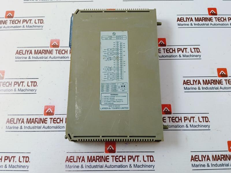 Larsen & Toubro B1674-3 Analog To Digital