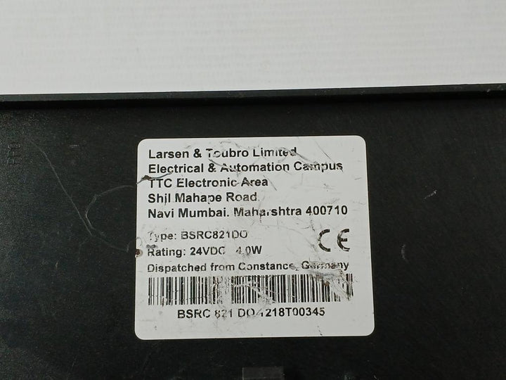 Larsen & Toubro Bsrc821Do Ethernet Controller 24Vdc 4.0W 1218T00345