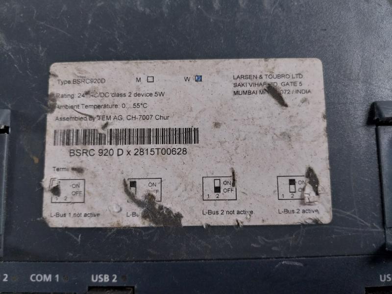 Larsen & Toubro Bsrc920D Operator Panel 24V Ac/Dc