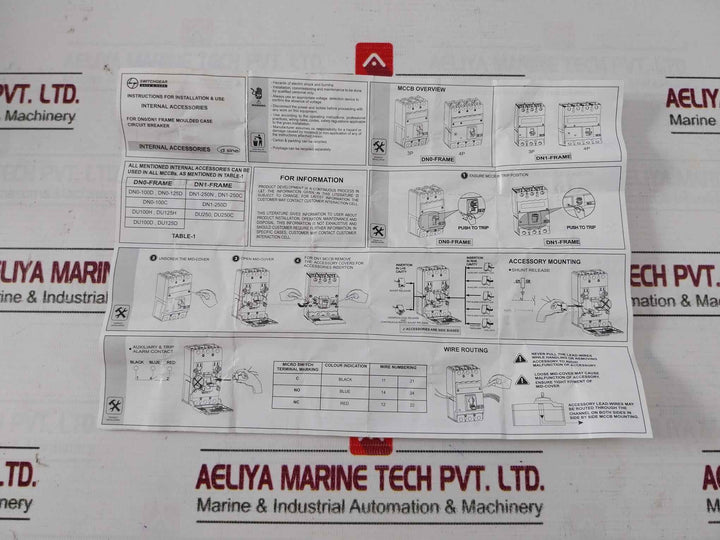 Larsen & Toubro Cm97883 Shunt Release Coil 240/415 Vac 50/60Hz