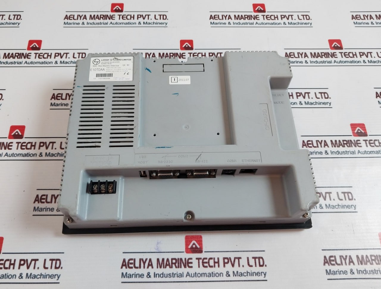 Larsen & Toubro E10Tdaa Man Machine Interface Rev A