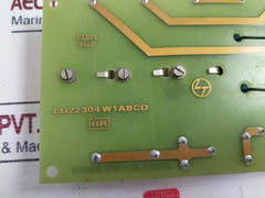 Larsen & Toubro Ed22304 W1 Abcd Printed Circuit Board
