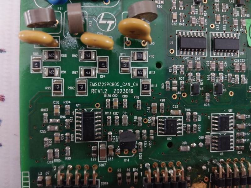 Larsen & Toubro Ems1322Pcb05_Can_Ca High Density Pcb Card Rev 1.2 Zd23016 94V