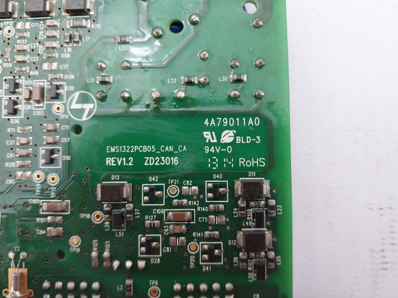 Larsen & Toubro Ems1322Pcb05_Can_Ca High Density Pcb Card Rev 1.2 Zd23016 94V