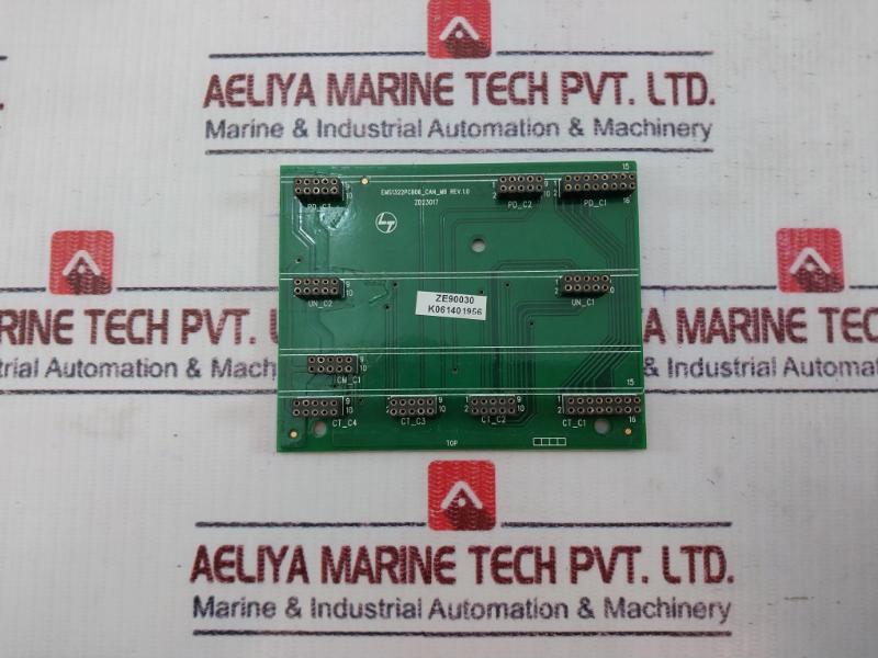 Larsen & Toubro Ems1322Pcb06_Can_Mb Printed Circuit Board Card Rev 1.0 4A79012A0