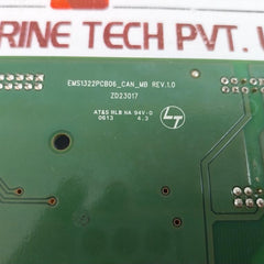 Larsen & Toubro Ems1322Pcb06_Can_Mb Printed Circuit Board Rev 1.0 Zd23017