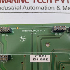 Larsen & Toubro Ems1322Pcb06_Can_Mb Printed Circuit Board Rev 1.0 Zd23017