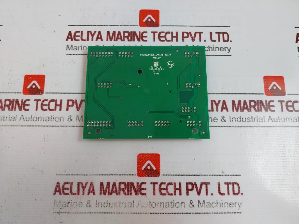 Larsen & Toubro Ems1322pcb06_can_mb Printed Circuit Board Zd23017 Rev 1.0 94v-0
