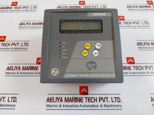 Larsen & Toubro Etaultra 16R Automatic Power Factor Controller 50-760Vac 50/60Hz