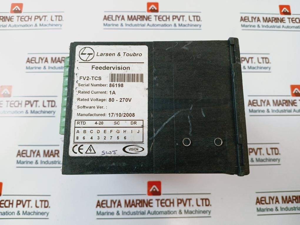 Larsen & Toubro Fv2-tcs Advanced Supervision Controller 80-270V