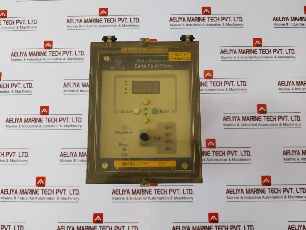 Larsen & Toubro MC31A Three Phase Over Current Earth Fault Relay
