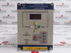 Larsen & Toubro Mc61c Over Current Earth Fault Protection & Control Relay 94v-0