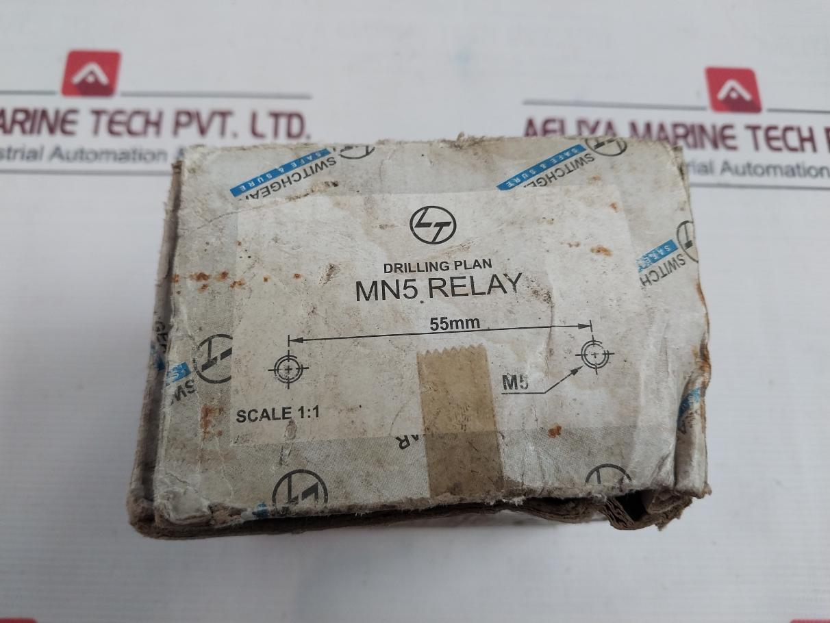 Larsen & Toubro Mn5 Thermal Overload Relay 500V 50Hz 2A. Ac-11