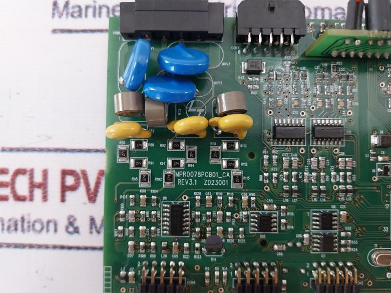 Larsen & Toubro Mpr0078pcb01_ca Printed Circuit Board Card, Rev 3.1&4.0, 94v-0