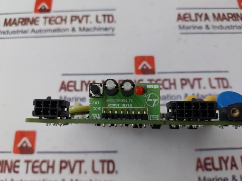 Larsen & Toubro Mpr0078pcb01_ca Printed Circuit Board Card, Rev 3.1&4.0, 94v-0