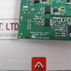 Larsen & Toubro Mpr0078Pcb02_Urao Printed Circuit Board Zd22004 94V-0 Rev 3.4