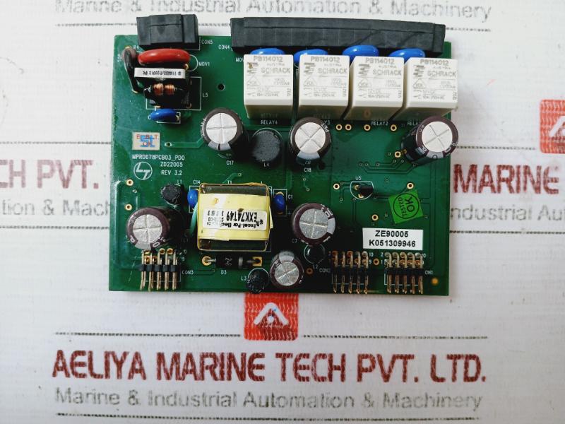 Larsen &Toubro Mpr0078Pcb03_Pd0 Power Control/Distribution Board Pcb Rev.3.2