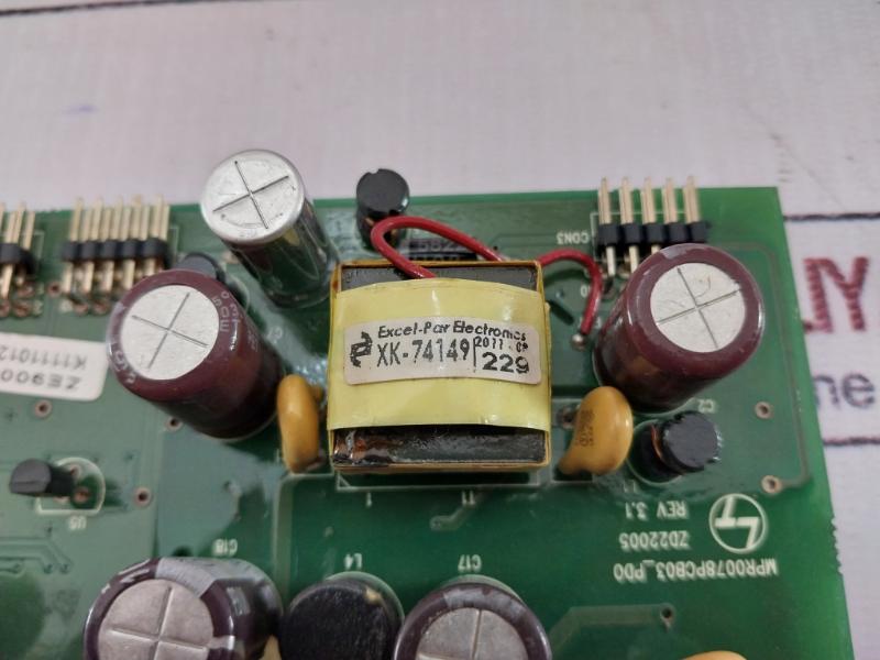 Larsen & Toubro Mpr0078Pcb03_Pd0 Power Control/Distribution Board Rev 3.1 Ze9000