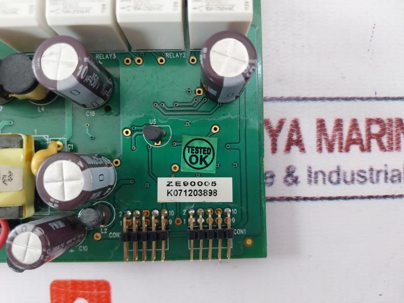 Larsen & Toubro Mpr0078pcb03_pd0 Power Control Distribution Board Rev 3.2 94v-0