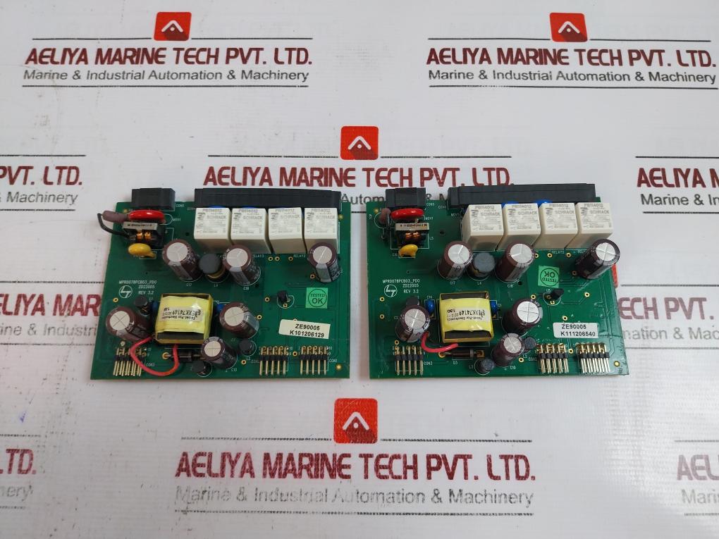 Larsen & Toubro Mpr0078pcb03_pd0 Power Control Distribution Board Zd22005