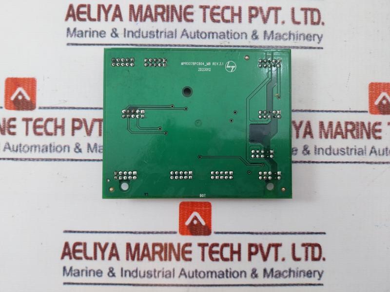 Larsen & Toubro Mpr0078pcb04_mb Printed Circuit Board Card, Rev 3.1, 94v-0
