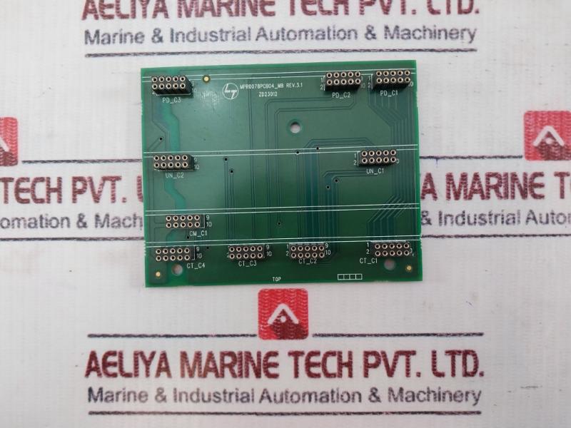 Larsen & Toubro Mpr0078Pcb04_Mb Printed Circuit Board Rev: 3.1 Zd23012