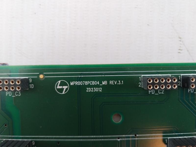 Larsen & Toubro Mpr0078Pcb04_Mb Printed Circuit Board Rev: 3.1 Zd23012
