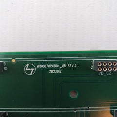 Larsen & Toubro Mpr0078Pcb04_Mb Printed Circuit Board Rev: 3.1 Zd23012