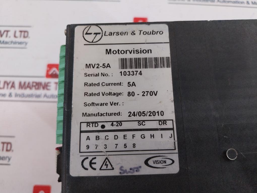 Larsen & Toubro Mv2-5a Motorvision Ii 5a