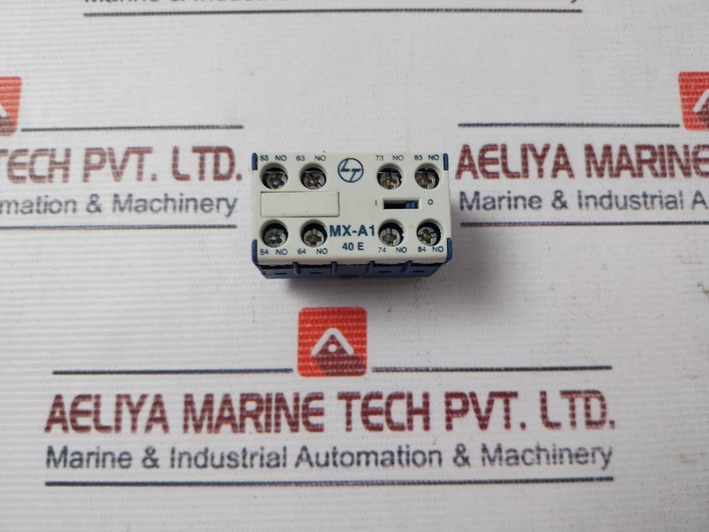 Larsen & Toubro Mx-a1 Mini Power Contactor With Relay 415V 3A 50Hz/60Hz