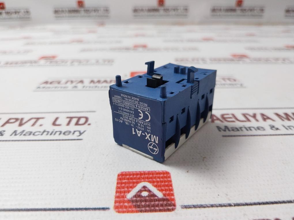 Larsen & Toubro Mx-a1 Mini Power Contactor With Relay 415V 3A 50Hz/60Hz