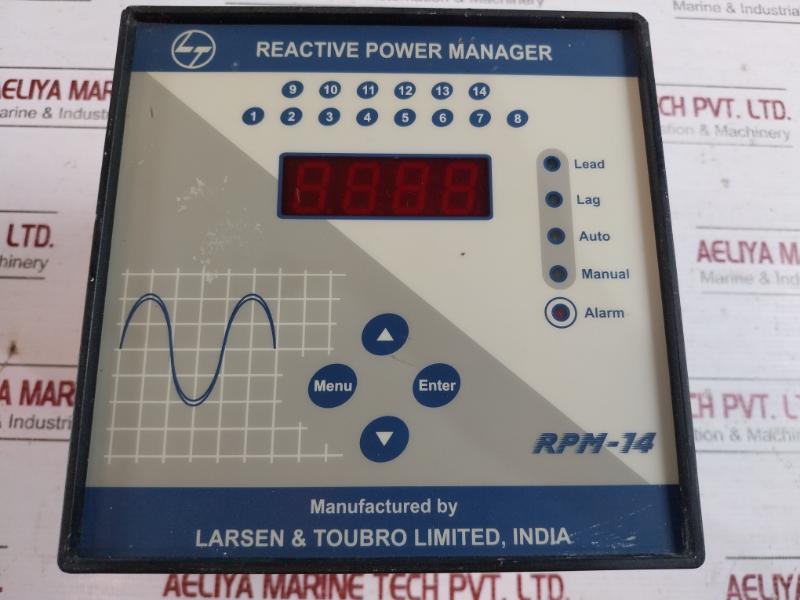 Larsen & Toubro Rpm-14 Reactive Power Manager 240V Ac 50Hz