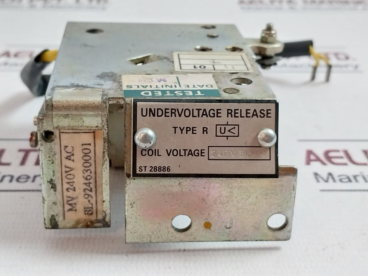 Larsen & Toubro Sl-92265 Undervoltage Release 240V Ac 50Hz