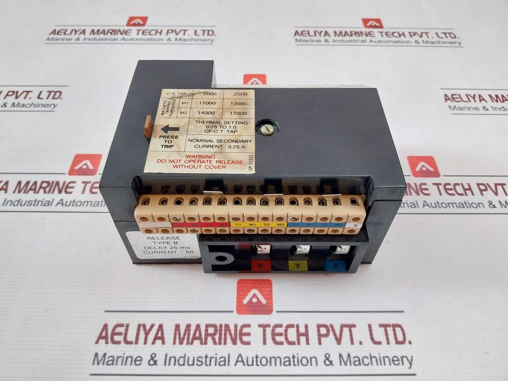 Larsen & Toubro Type B Miniature Circuit Breaker 50 A 8.75A