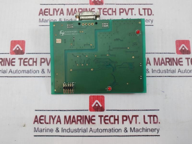 Larsen & Toubro Zd22003 Printed Circuit Board Card Rev 3.1 Acb0081 94 V-0