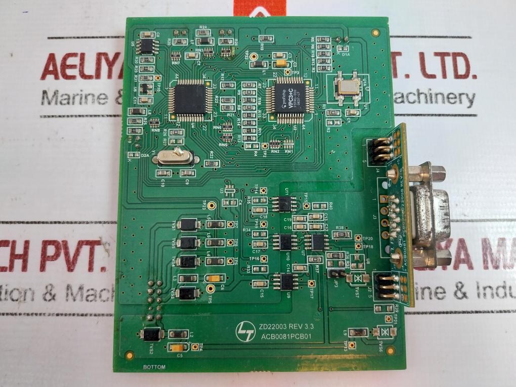 Larsen & Toubro Zd22003 Printed Circuit Board Module, Acb0081, 94V-0, Rev 3.3