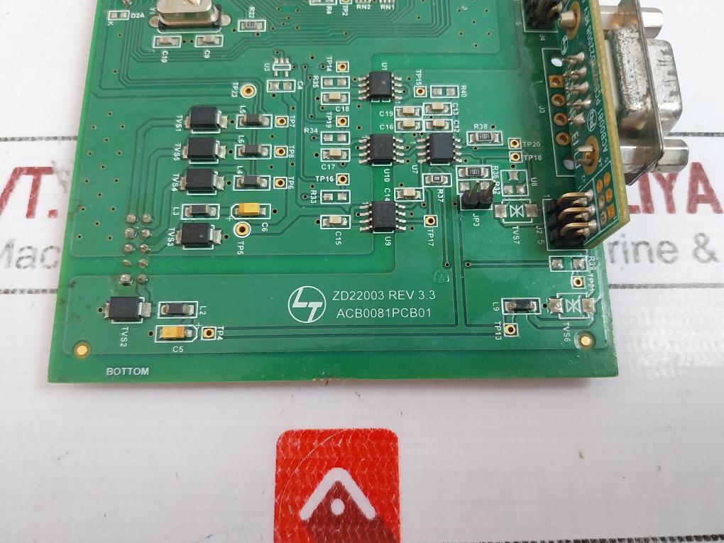 Larsen & Toubro Zd22003 Printed Circuit Board Module, Acb0081, 94V-0, Rev 3.3