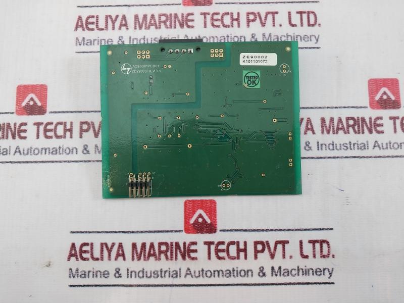 Larsen & Toubro Zd22003 Printed Circuit Board Rev 3.1 Acb0081Pcb01
