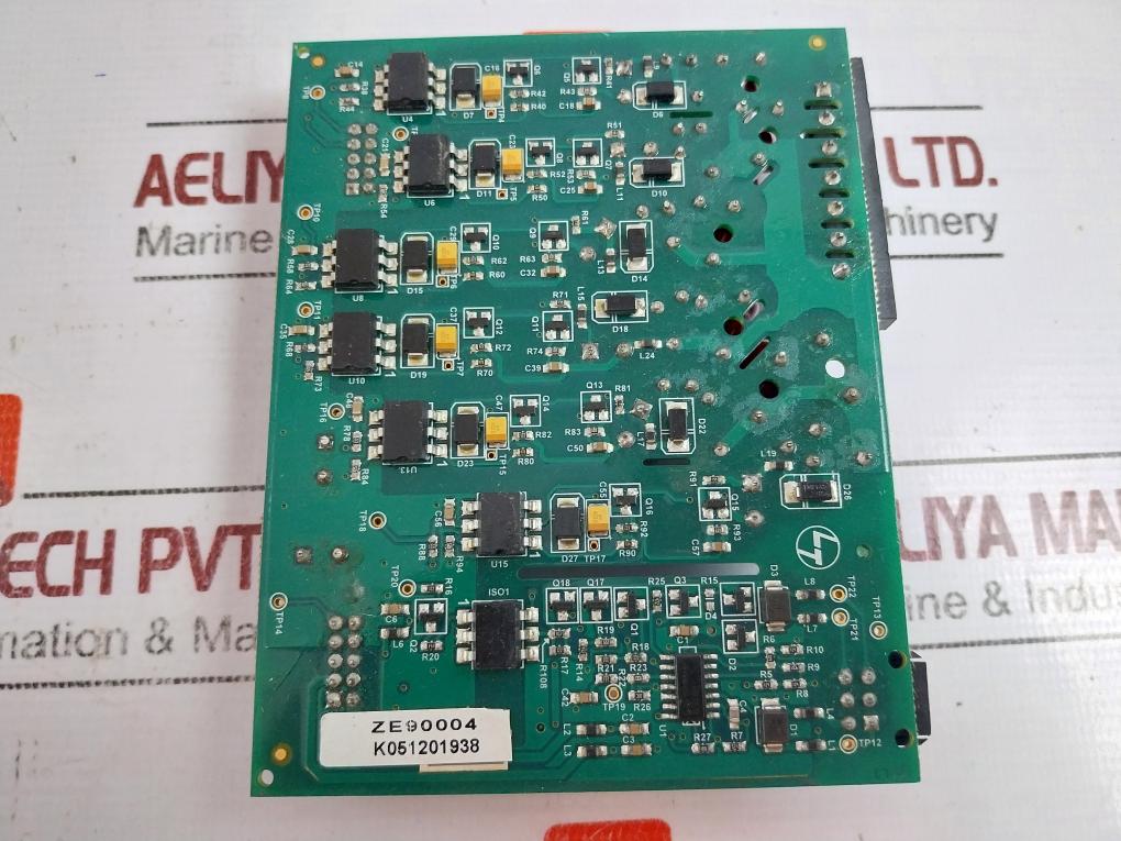 Larsen & Toubro Zd22004 Printed Circuit Board Card Mpr0078Pcb02_Urao Rev 3.4