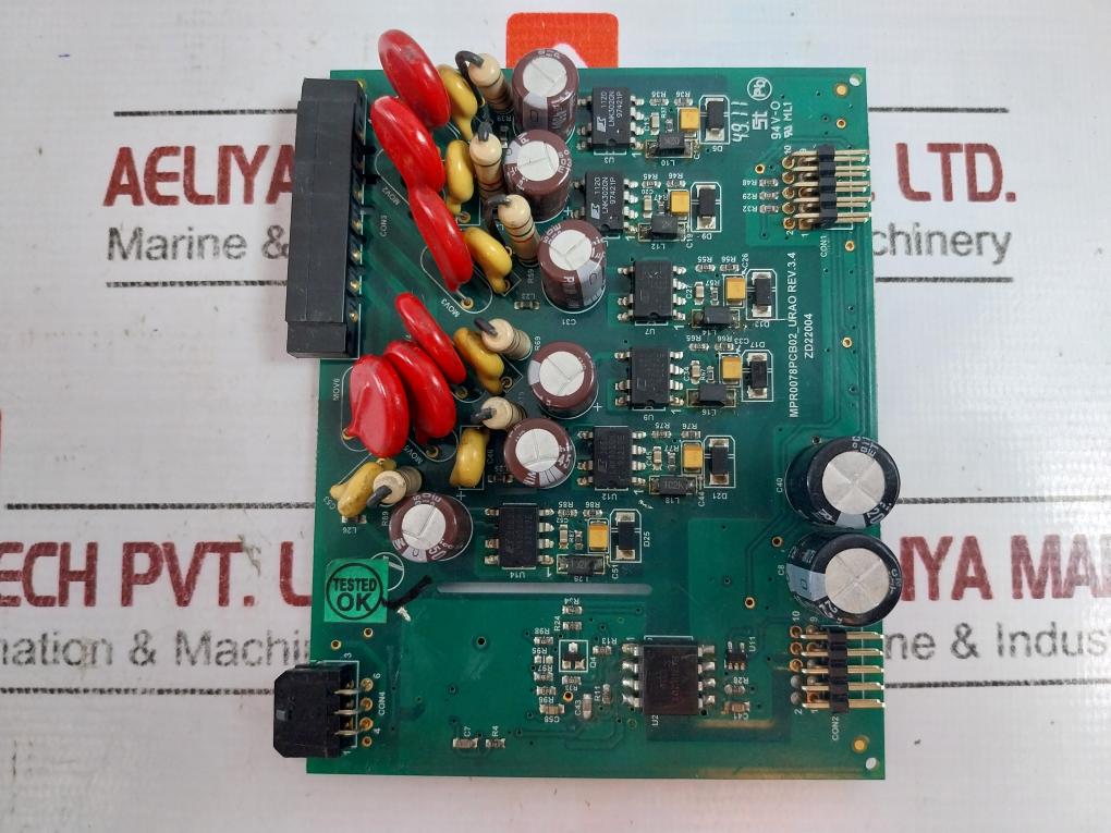 Larsen & Toubro Zd22004 Printed Circuit Board Card Mpr0078Pcb02_Urao Rev 3.4