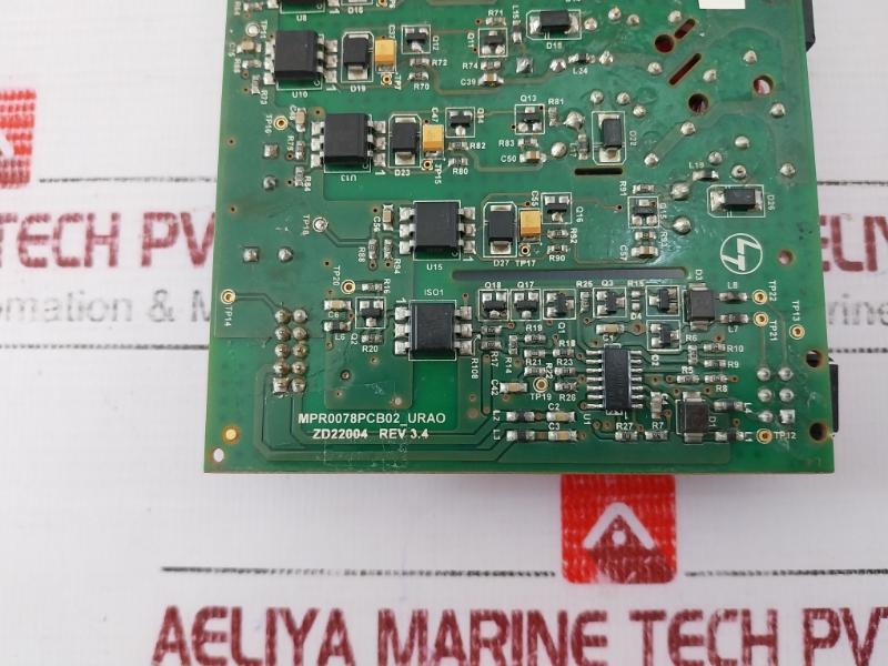 Larsen & Toubro ZD22004 Printed Circuit Board REV 3.4 K101308613