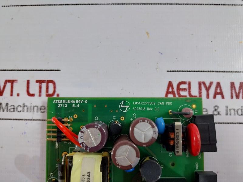 Larsen & Toubro PCB Board ZD23018 EMS1322PCB09_CAN_PDO Rev 0.0