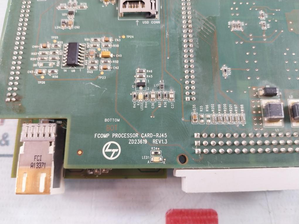 Larsen & Toubro ZD23619 Fcomp Processor Card-RJ45