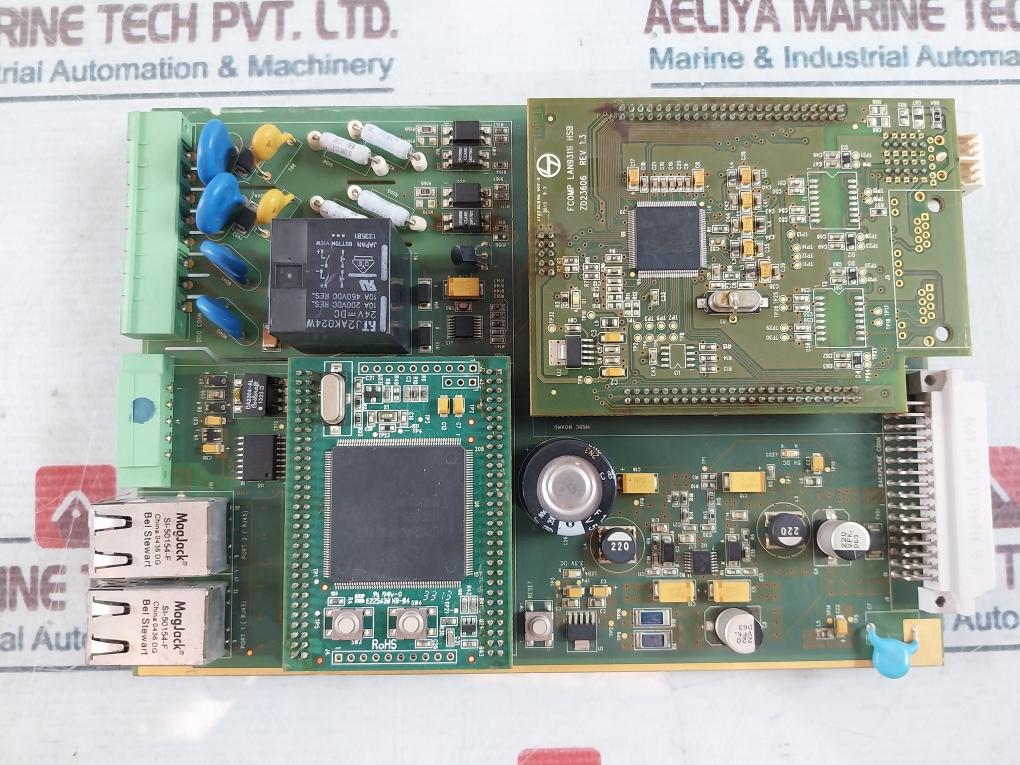 Larsen & Toubro ZD23619 Fcomp Processor Card-RJ45