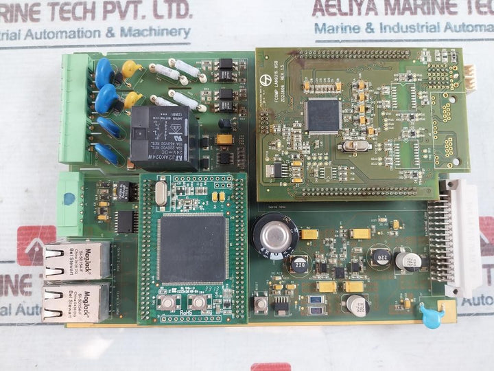 Larsen & Toubro ZD23619 Fcomp Processor Card-RJ45