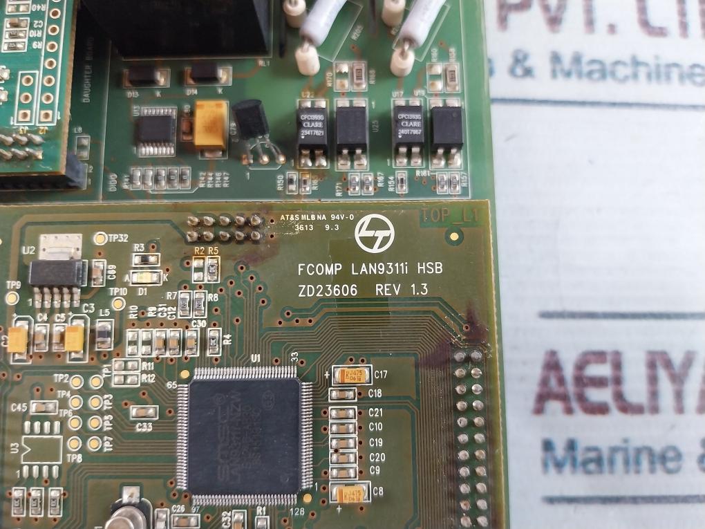 Larsen & Toubro ZD23619 Fcomp Processor Card-RJ45