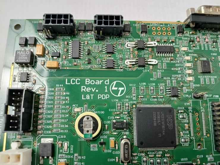 Larsen & Toubro Le908690003 Lcc Pc Board Used