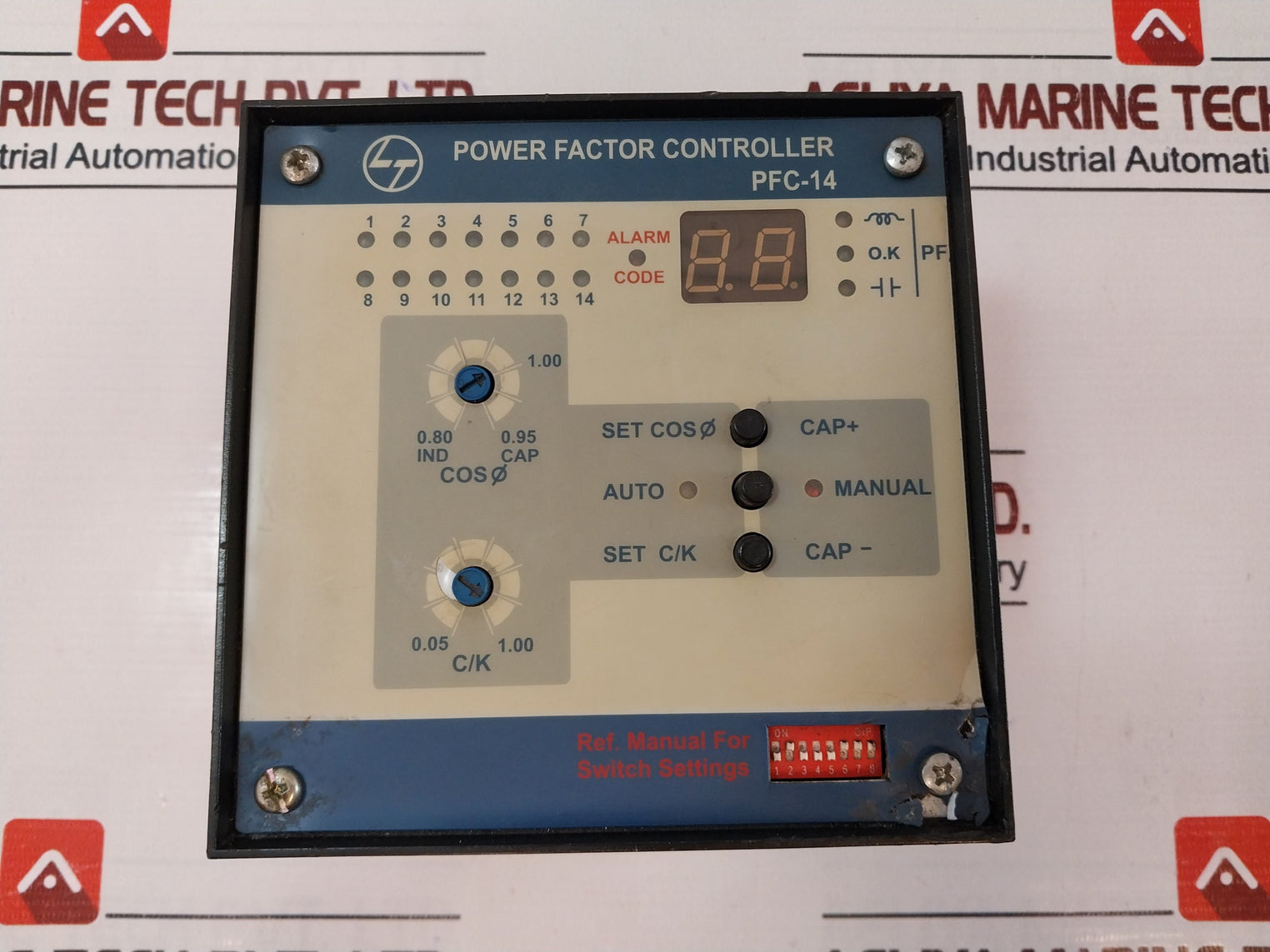 Larsen & Toubro Pfc-14 Power Fcator Controller 230V