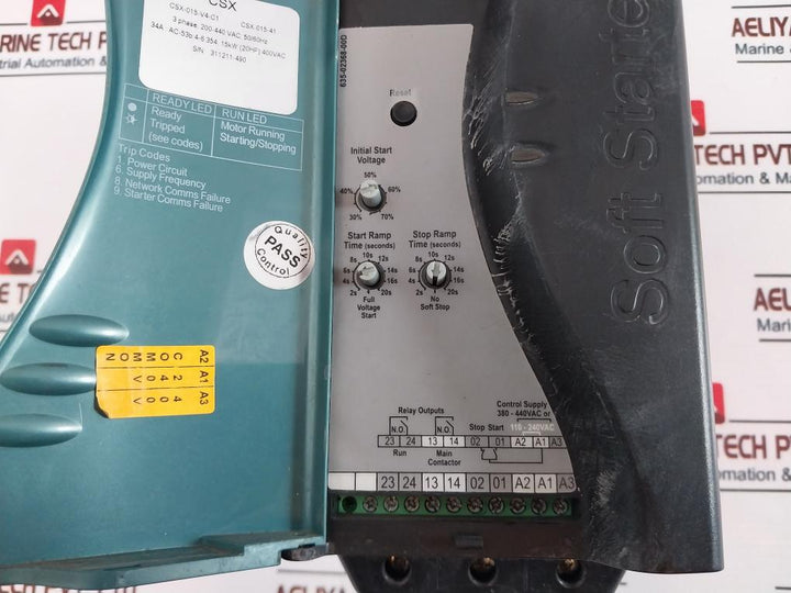 Larsen & Turbo Csx-015-v4-c1 Soft Starter 3 Phase, 200-440 Vac 50/60Hz